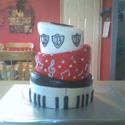 Jonas Brothers Birthday Cake