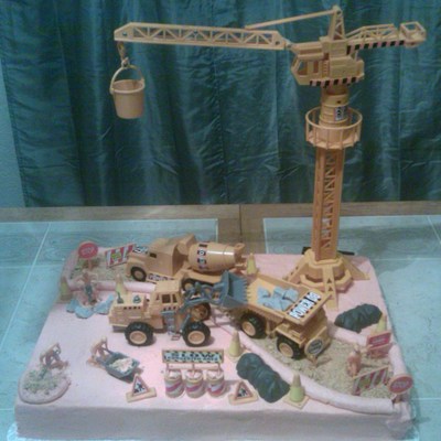 Construction Cake