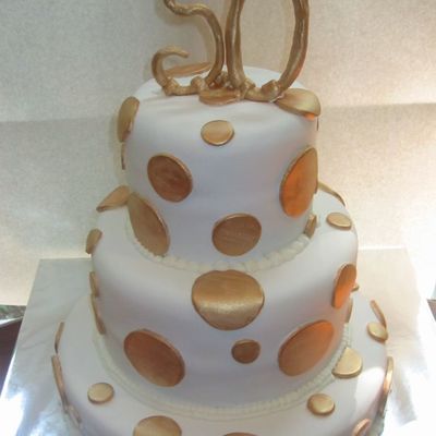50Th Anniversary Cake