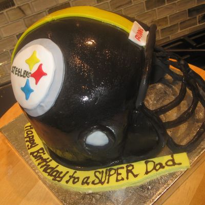 Steelers Football Helmet - 40Th Birthday