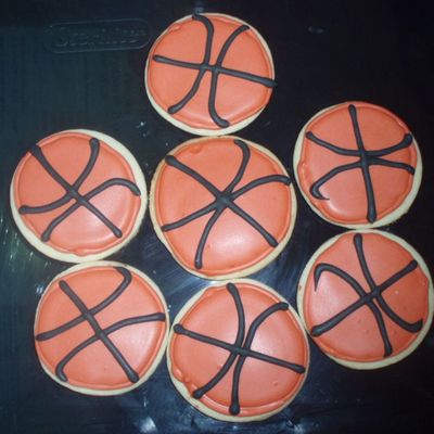 Basketball Cookies