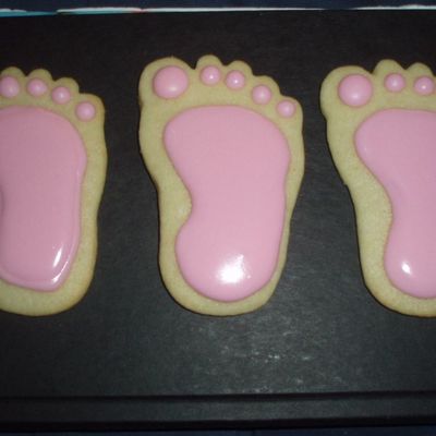 Baby Feet Cookies