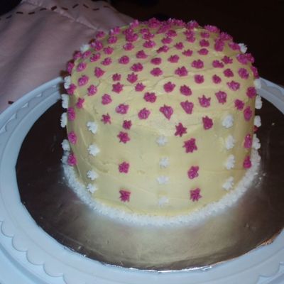 First Vanilla Buttercream Cake