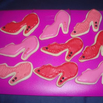 High Heel Shoe Cookies