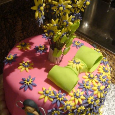 Garden Birthday Cake
