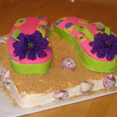 Flip Flop Cake