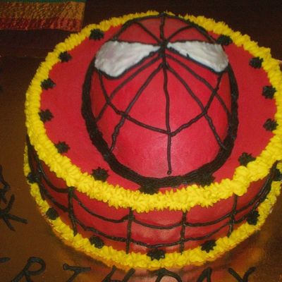 3D Spiderman Cake