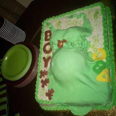 1St Belly Cake