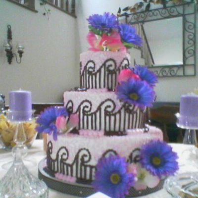 Donnie & Neely's Wedding Cake