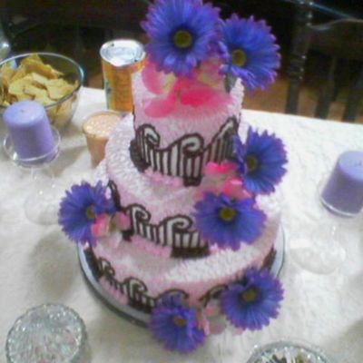 Donnie & Neely's Wedding Cake 2