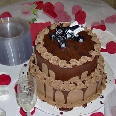 8 And 10 Inch Chocolate On Chocolate