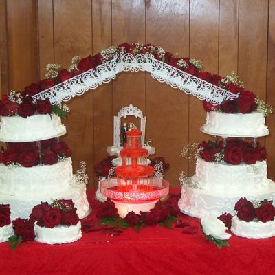 April Wedding Cake