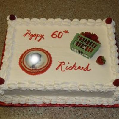 60Th Birthday Cake