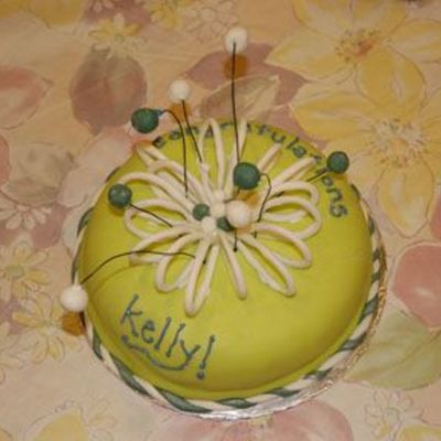 Cake For A Co-Worker Who Was Getting Married