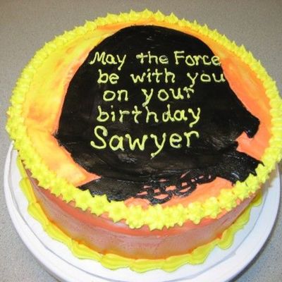Star Wars Birthday Cake For 5 Yo