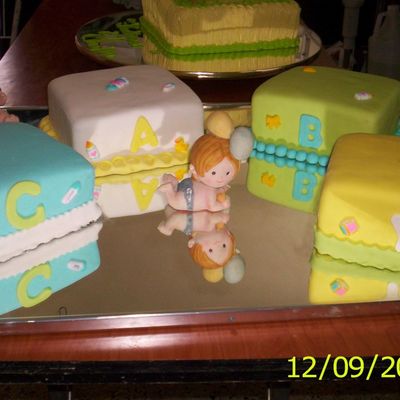 Baby Block Cake