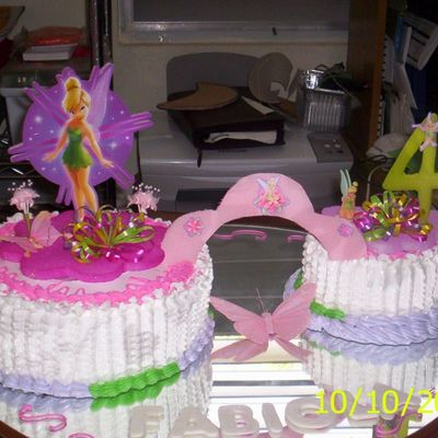 Another Thinker Bell Cake