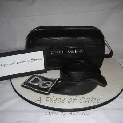 Dolce & Gabbana Travel Bag And Belt