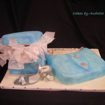 Shoe, Shoebox, And Purse