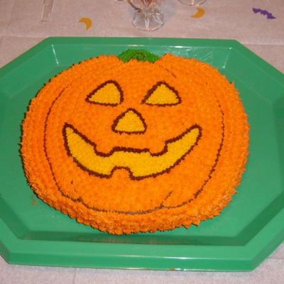 Jack-O-Lantern Cake