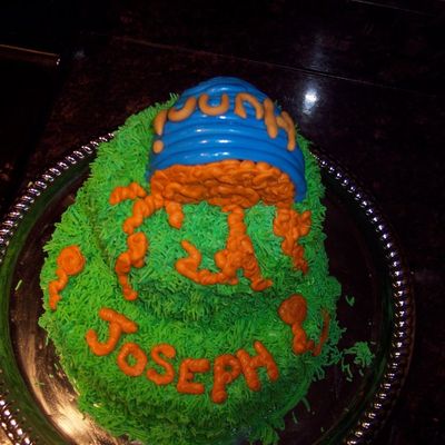 Winnie The Pooh Hunni Cake