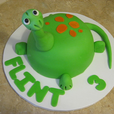Dinosaur Birthday Cake