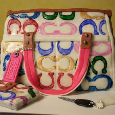 Coach Purse, Wallet & Keys