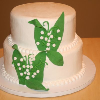 Lily Of The Valley Cake
