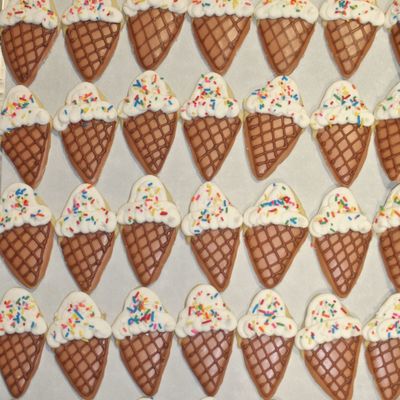 Ice Cream Cone Cookies