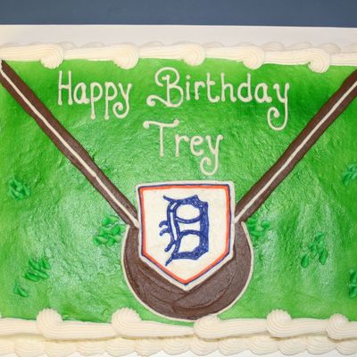 Baseball Themed Cake