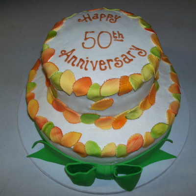 50Th Anniversary Cake