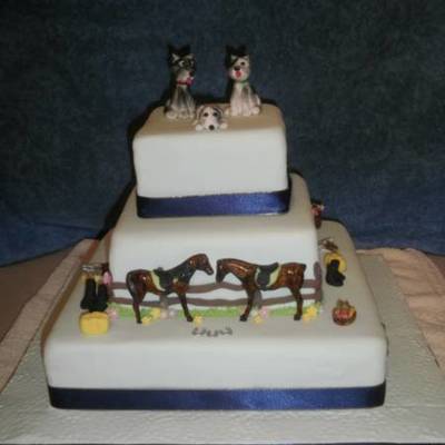 Country Wedding Cake