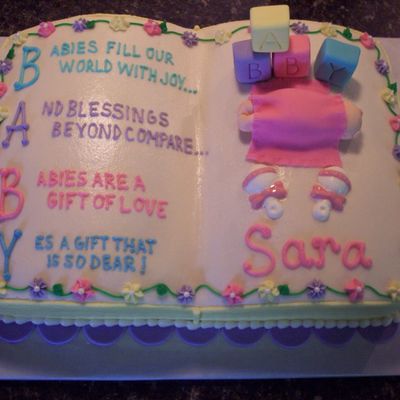 Baby Sara's Cake