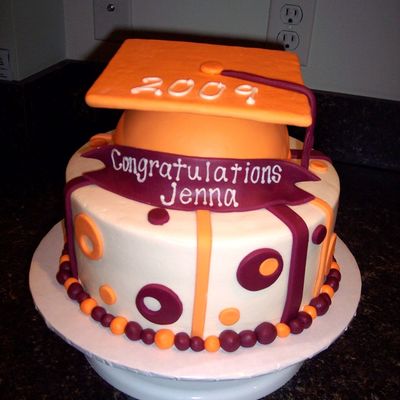 Jenna's Grad Cake