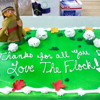 Shepard And His Flock Cake