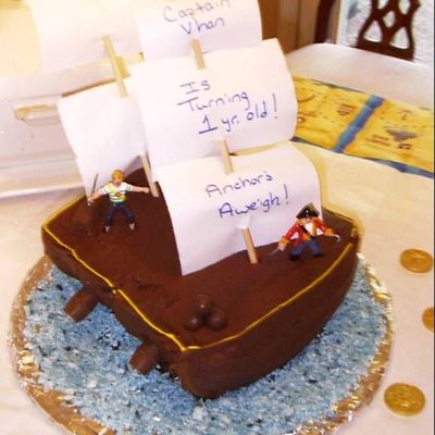 Pirate Ship Or Sailor