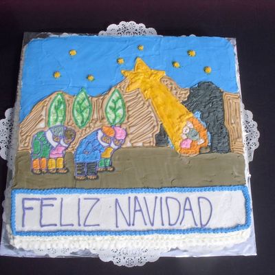Nativity Cake