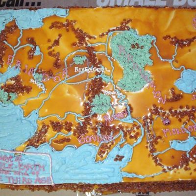 Lord Of The Rings Map