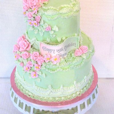 Green & Pink Birthday