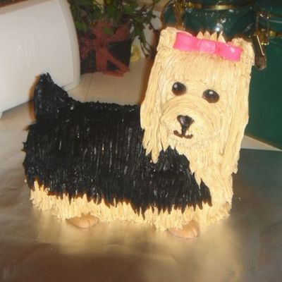Yorkie Cake