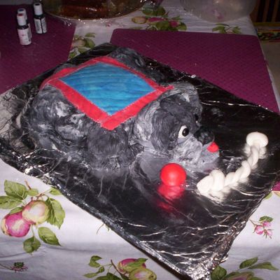 3D Puppy Cake For Mom