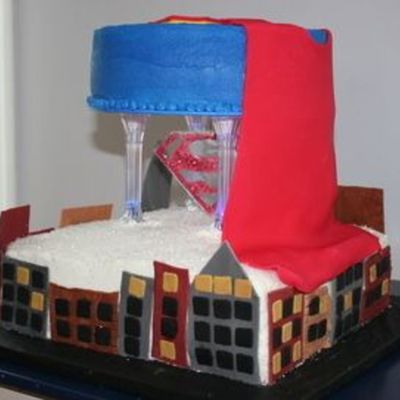 Superman Side View