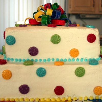 2 Tier Birthday Cake