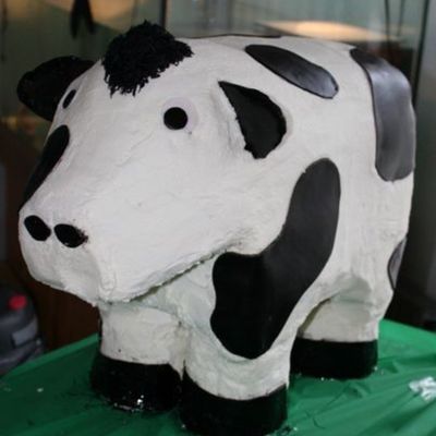 Side View Of Cow