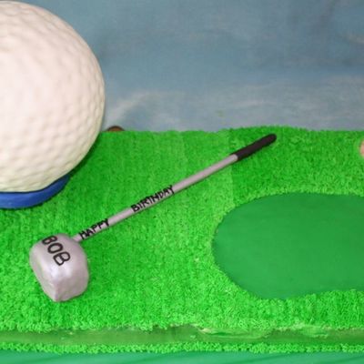 Golf Ball On Tee