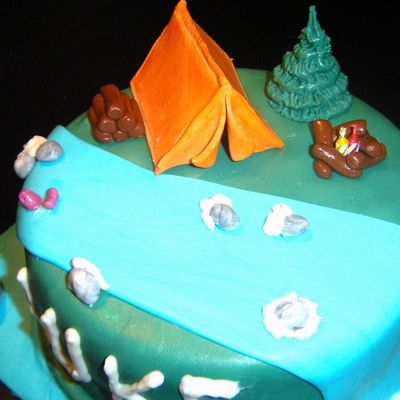 Camping Cake