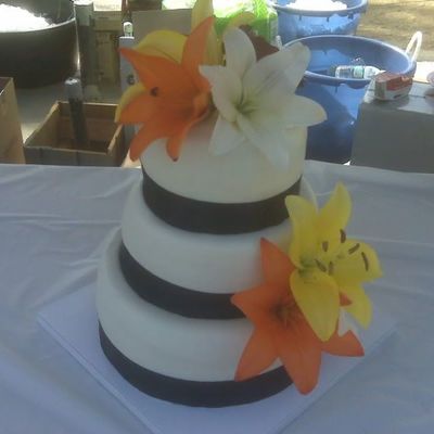 My First Wedding Cake!