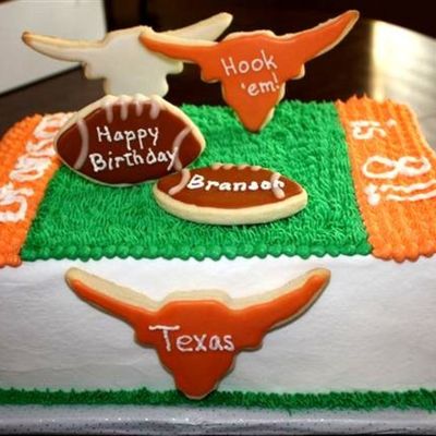 Longhorn Birthday Cake