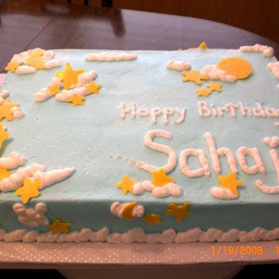 Moon And Stars Birthday