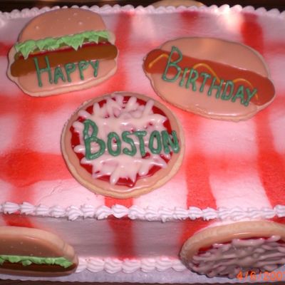 Mall Food Birthday Cake